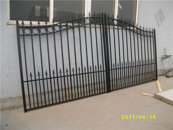 Powder Coated Iron Gate